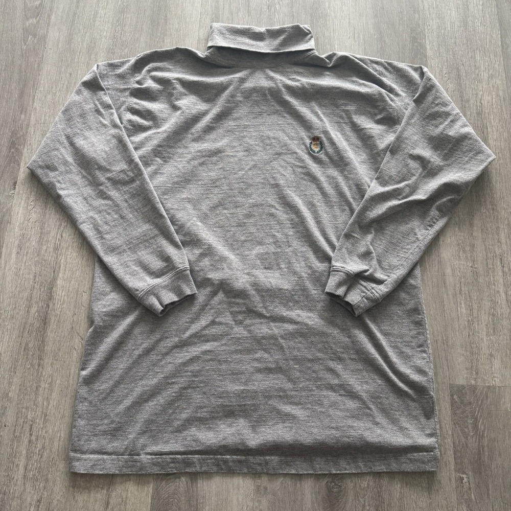 Vintage 90's Chaps Ralph Lauren Turtleneck Shirt  Longsleeve Classic Crest Logo